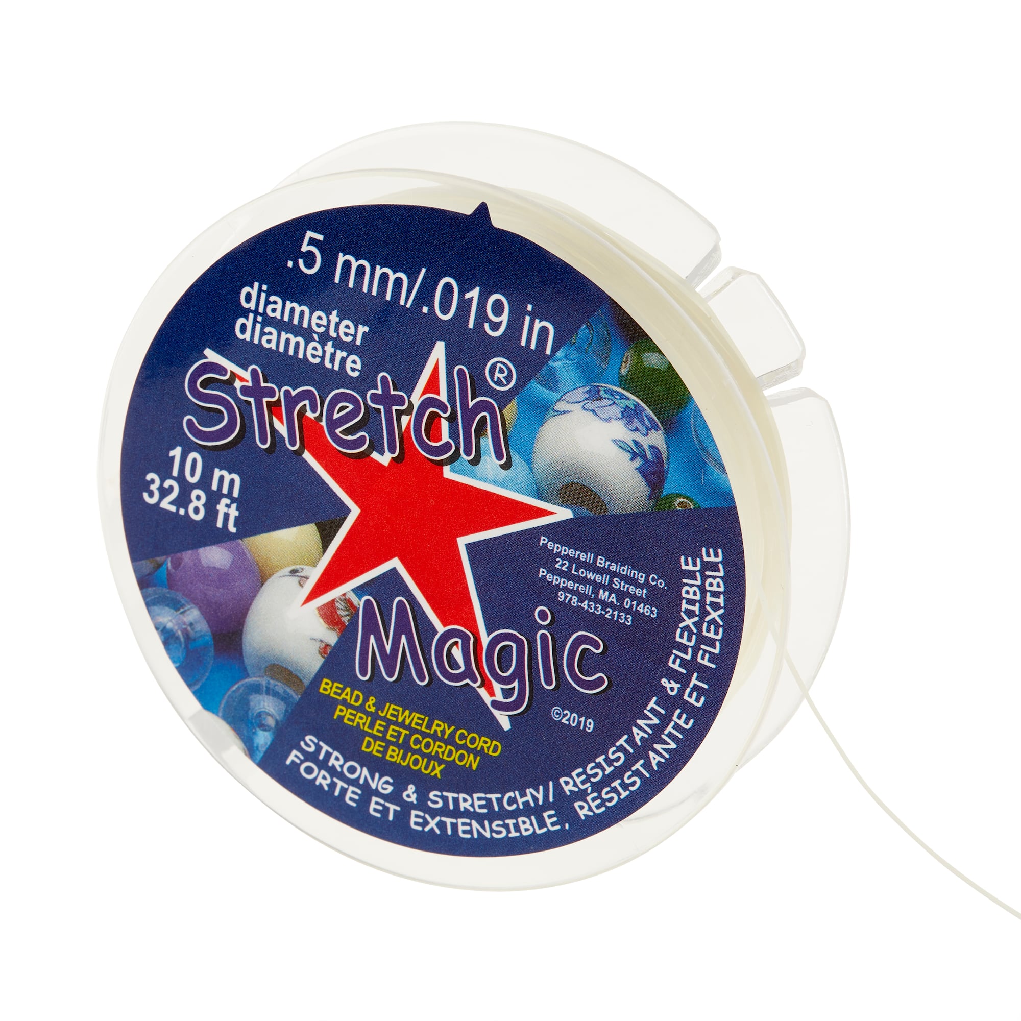 Stretch Magic® Pearl Bead & Jewelry Cord, 0.5mm